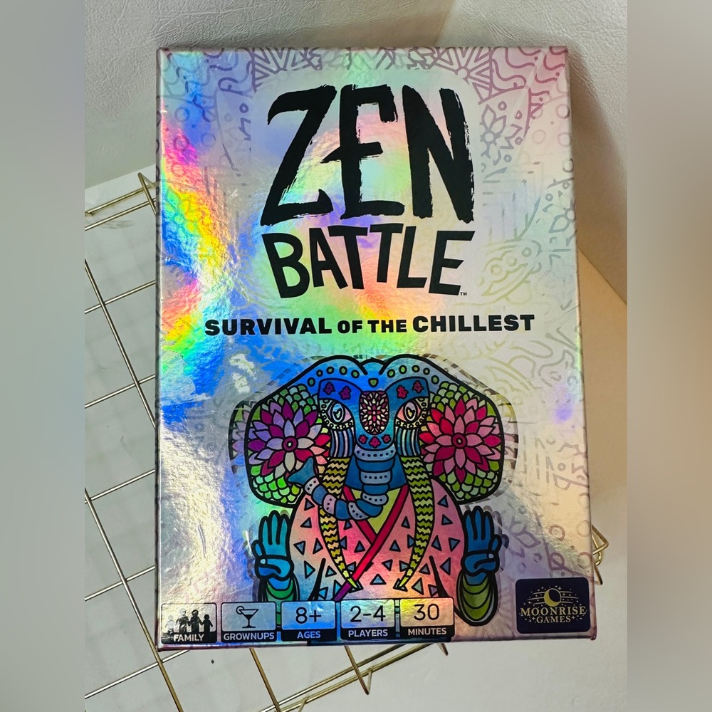 New Moonrise Games ZEN BATTLE Survival of the Chillest Card Game